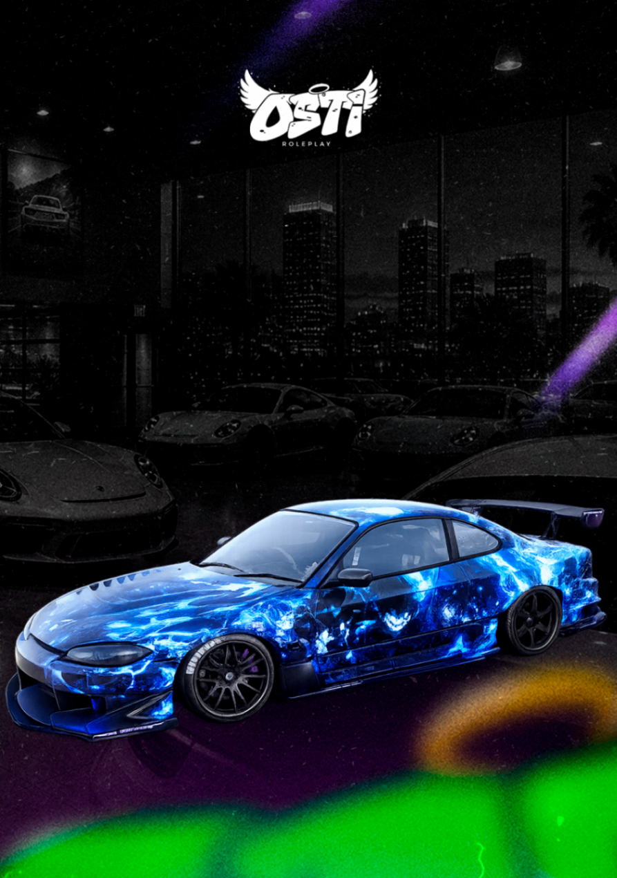 Nissan Silvia Azul