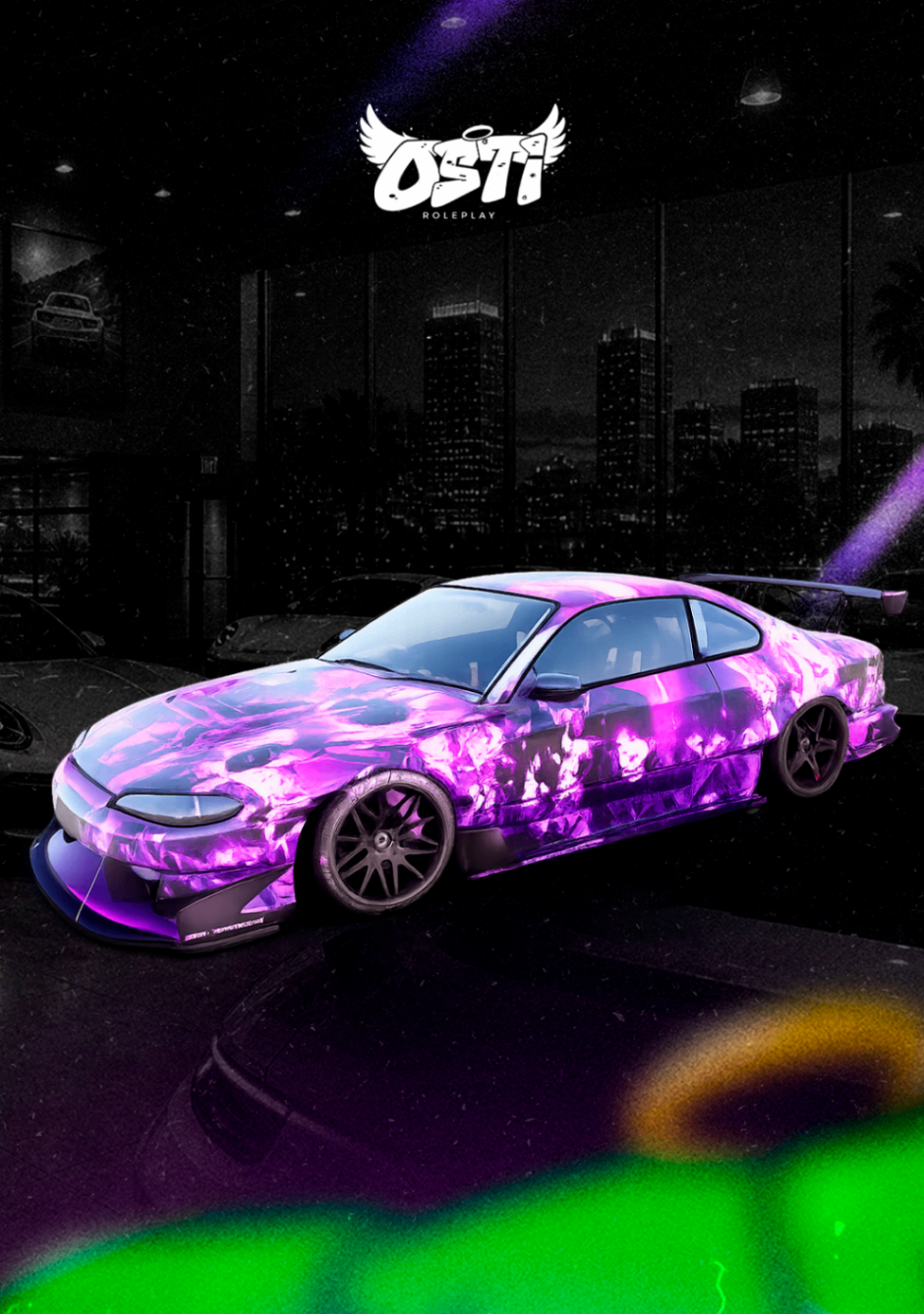 Nissan Silvia Roxo