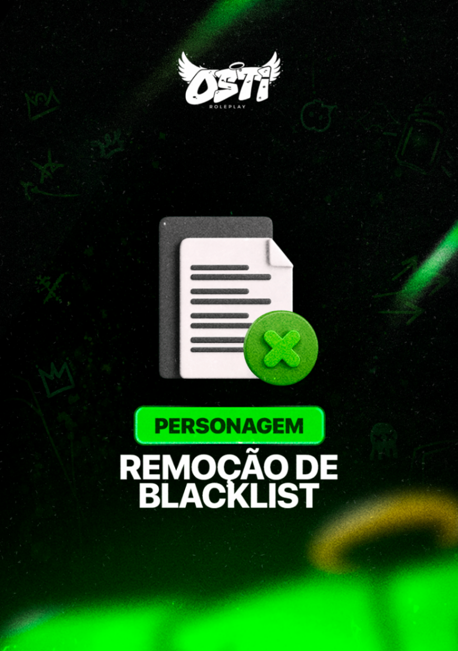 Remoção de Blacklist